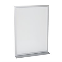 Axessline Whiteboard - Whiteboard B165 x H225 mm med pennhylla, silver