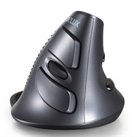 Delux Grip Mouse - Trådbunden, antracit