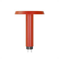 Nomad Lamp 01 - Ambient plug-in lampa, liten, vermilion red