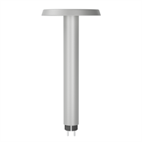 Nomad Lamp 02 - Ambient plug-in lampa, stor, white aluminium grey