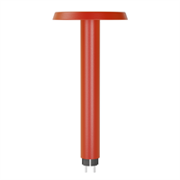 Nomad Lamp 02 - Ambient plug-in lampa, stor, vermilion red