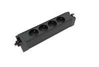 Axessline Outlet Strip - 4 eluttag typ E, GST-18i3