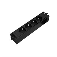 Axessline Outlet Strip - 4 eluttag typ F, GST-18i3