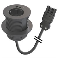 Powerdot Compact 60 - 1 socket type F, 1 cable grommet, GST-18i3