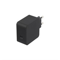 USB Väggladdare - 1 USB-C 45W, svart