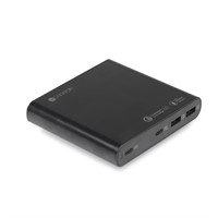 USB Charger - 2 USB-C, 2 USB-A, 120 W, svart