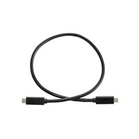 Aurdel USB-C Cable - USB-C to USB-C, male-male, 0.5 m, black