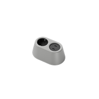 Nomad Block 02 - Fixed, 1 socket type F 2 USB C charger max 30W, white