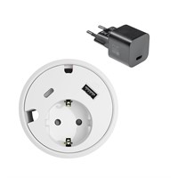 Powerdot 16 Kit 20 - PD16 typ F inklusive  20W laddare, vit