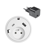 Powerdot 16 Kit 20 - PD16 typ E inklusive 20W laddare, vit