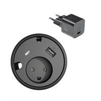 Powerdot 16 Kit 20 - PD16 typ K inklusive 20W laddare, svart