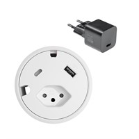 Powerdot 16 Kit 20 - PD16 typ J inklusive 20W laddare, vit