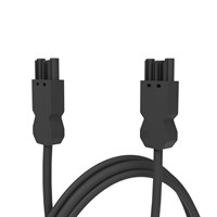 Axessline Extension Cord - 2 3PC, 2.0 m, black