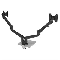 Elevate Dual Monitor Arm 52 - 3-8 kg, gasfjädrad, svart