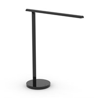 Angle Lamp 01 - Justerbar bordslampa, 1 USB-A laddare, svart